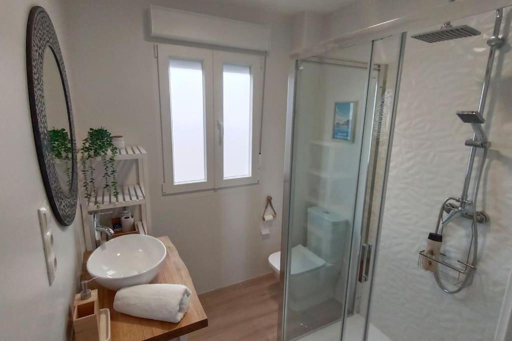 Apartamento Acogedor Y Luminoso Piso Santander Exterior foto